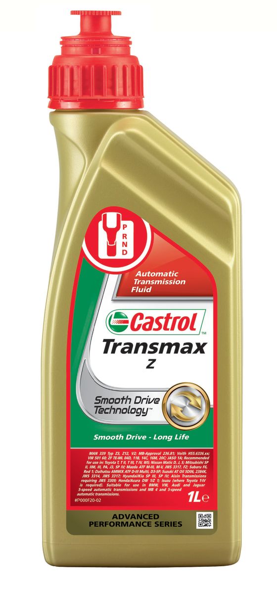 Gear oils Transmission oil synthetic / semisynth TRANSMAX (1L); MAN 339 TYPE V2; MAN 339 TYPE Z3; MB 236.81; VOITH H55.6336.XX; VW 501.60; ZF TE-ML 04D; ZF TE-ML 11B; ZF TE-ML 14C; ZF TE-ML 16M; ZF TE-ML 20C  Art. TRANSMAXZ1L