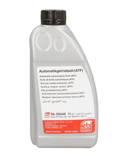 Gear oils Automatic transmission oil (1L) ; ATF 134; MB 236.12; MB 236.14; SSANGYONG DSIH 6P805  Art. 29449