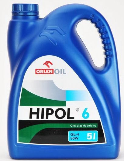 Gear oils Gear oil (5L) 80W API GL-4  Art. HIPOL65L