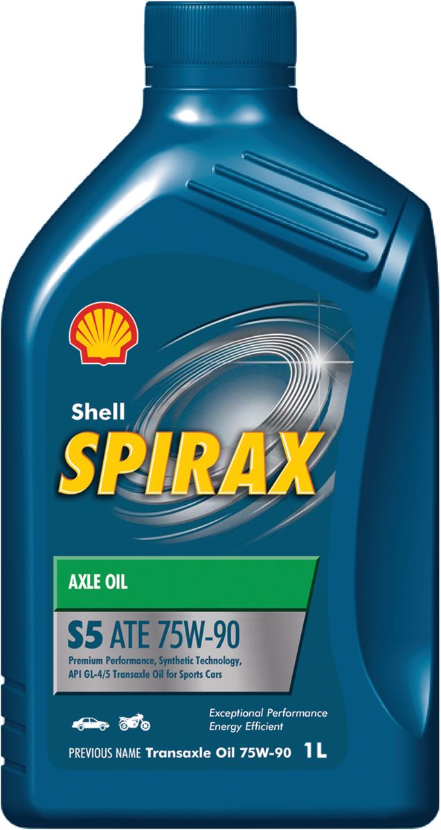 Gear oils Gear oil Spirax (1L) 75W90 API GL-4; GL-5; MT-1; MB 236.26  Art. SPIRAXS5ATE75W901L
