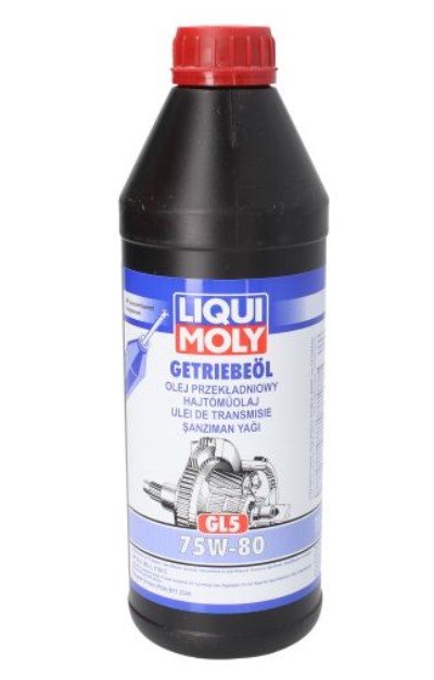 Gear oils Manual transmission oil Getrieboil (1L) 75W80 API GL-5; CITROËN B71 2330; MIL-L-2105C; PEUGEOT B71 2330  Art. LIM2046375W801L