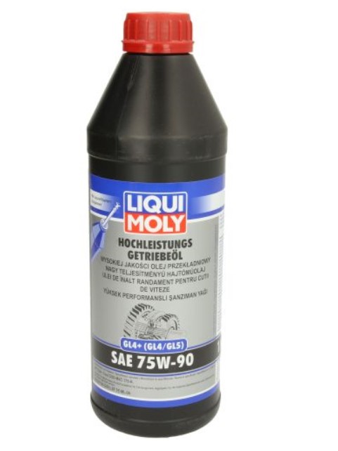 Gear oils Gear oil (1L) SAE 75W90 ;API GL-4 ; FORD M2C175-A; VW 501.50; ZF TE-ML 08A  Art. LIM2046275W901L