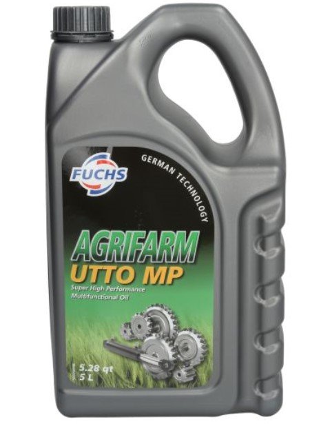 Gear oils Gear oil (5L) SAE 10W30 (UTTO) ;API GL-4; CASE MS 1206; CASE MS 1207; CASE MS 1209; CASE MS 1210; FORD ESN-M2C134-D; JOHN DEERE J20C; MASSEY FERGUSON M1145; ZF TE-ML 03E; ZF TE-ML 0  Art. AGRIFARMUTTOMP5L