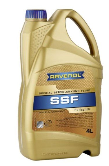 Gear oils Gear oil SSF CHF 11S (4L) BMW 83290429576; CITROËN 9979A1; FORD 1384110; FORD WSS-M2C204-A2; HYUNDAI 0310000130; HYUNDAI PSF-4; KIA 0310000130; KIA PSF-IV; MB 343.  Art. RAVSSFFLUID4L