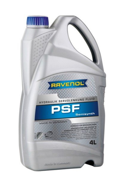 Gear oils Gear oil PSF (4L); CITROËN 9735EJ; HONDA PSF-S; HYUNDAI PSF-3; KIA PSF-III; MAZDA PSF; PEUGEOT 9735EJ; SUBARU PS Fluid; TOYOTA PSF-EH  Art. RAVPSFHYDRFLUID4L