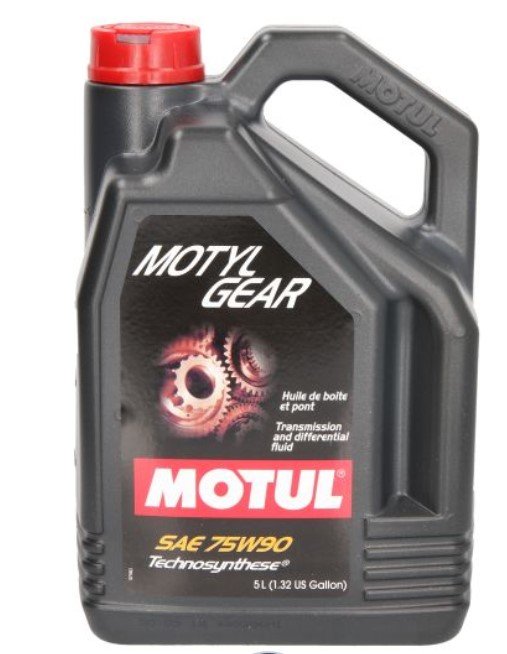 Gear oils Gear oil (5L) 75W90 API GL-4; GL-5; MIL-L-2105D  Art. MOTYLGEAR75W905L