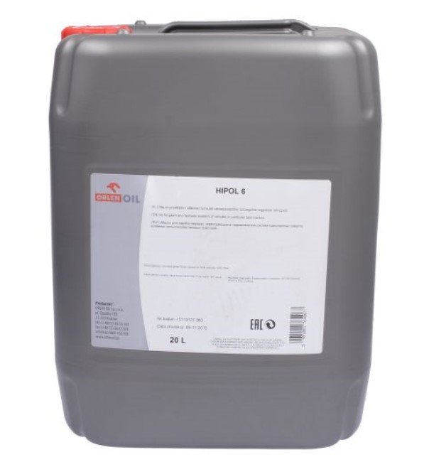 Gear oils Gear oil HIPOL (20L) 80W API GL-4  Art. HIPOL620L