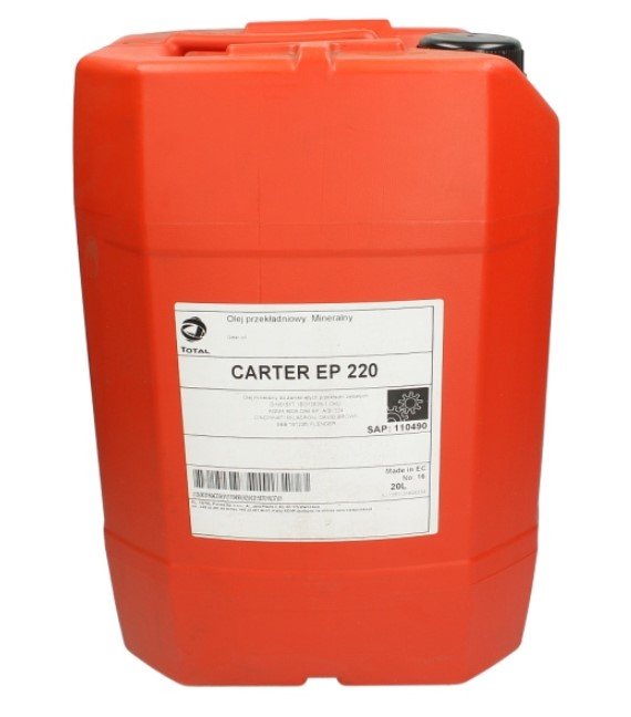 Gear oils Mineral gear oil CARTER (20L) EP 220  Art. CARTEREP22020L