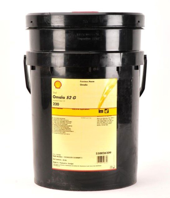 Gear oils Mineral gear oil Omala (20L) 220, ISO 12925-1, DIN 51517  Art. OMALAS2GX22020L