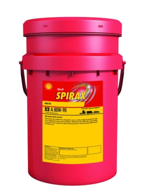 Gear oils Mineral gear oil Spirax (20L) 80W90 API GL-5  Art. SPIRAXS2A80W9020L