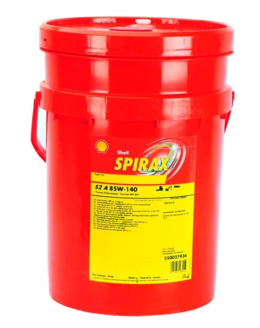 Gear oils Mineral gear oil Spirax (20L) 85W140 API GL-5  Art. SPIRAXS2A85W14020L