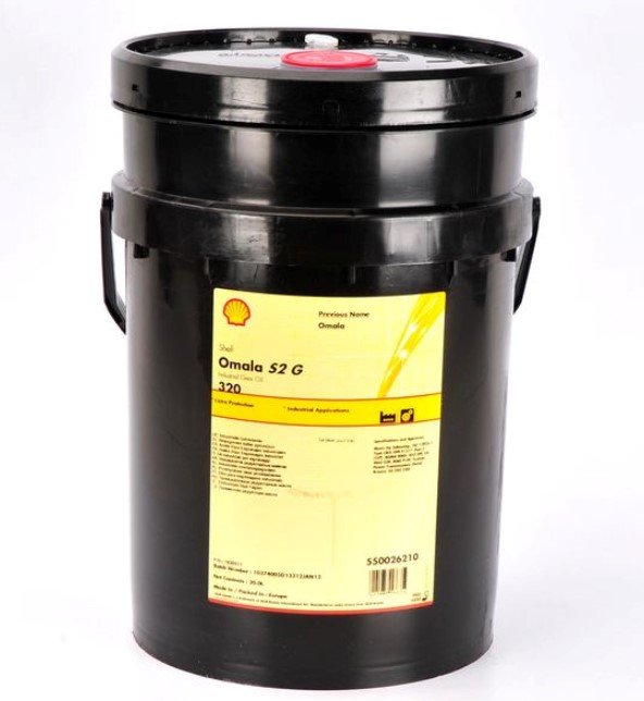 Gear oils Mineral gear oil Omala (20L) 320, ISO 12925-1, DIN 51517  Art. OMALAS2GX32020L
