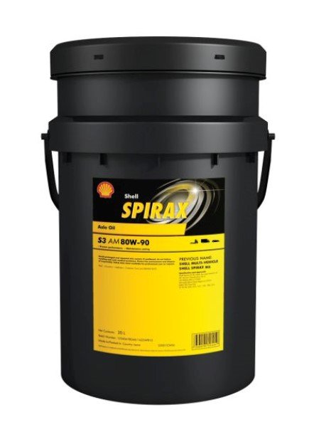 Gear oils Gear oil Spirax (20L) 80W90 API GL-4; GL-5; MT-1; MAN 341 TYPE E2; MAN 341 TYPE Z2; MAN 342 TYPE M2; SCANIA STO 1-0  Art. SPIRAXS3AM80W9020L
