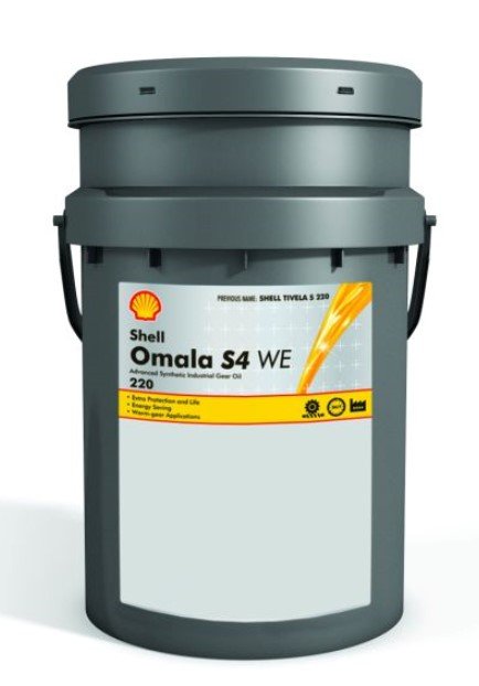 Gear oils Mineral gear oil Omala (20L) 220, DIN 51517  Art. OMALAS4WE22020L