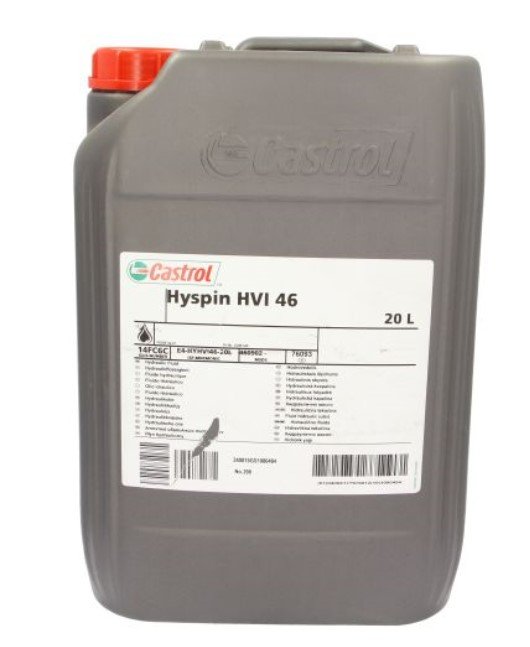 Hydraulic oils Hydraulic oil HYSPIN 46 20L  Art. HYSPINHVI4620L