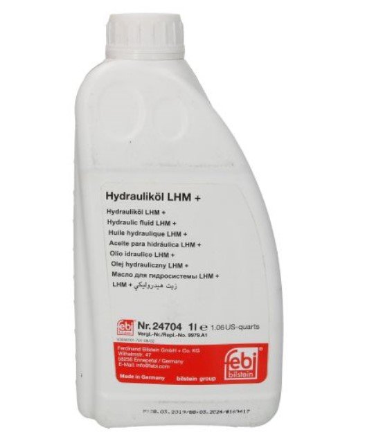Hydraulic oils Hydraulic oil LHM LHM (1L) ; CITROËN B71 2710; PEUGEOT B71 2710  Art. 24704