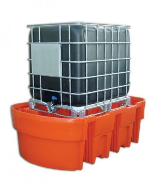 Oil and grease storage equipment Protective pool for barrels 1000L, 1890x1330x670  Art. SDP01050OR