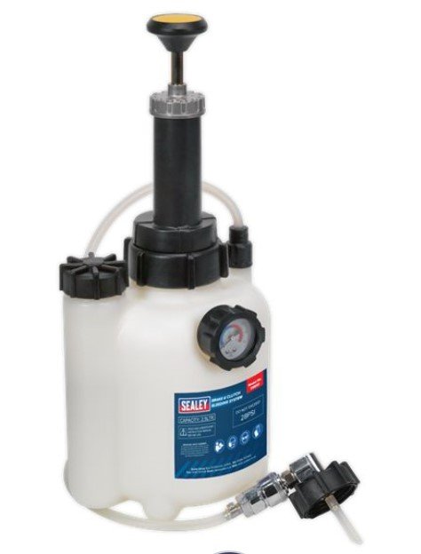 Brake and coolant testing and processing Brake fluid replacement device 2.5L  Art. SEAVS820