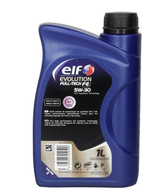 Motor oils Engine oil EVO FULLTECH FE 5W30 1L  Art. EVOFULLTECHFE5W301L