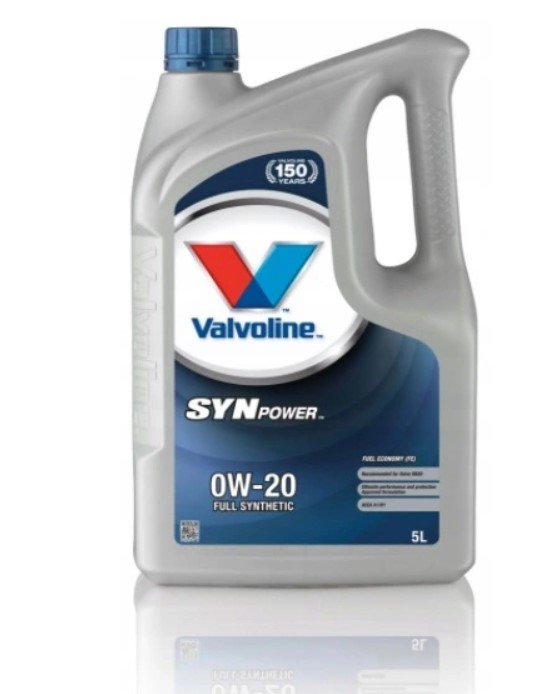 Motor oils Engine oil VALVOLINE SYN FE 0W20 5L  Art. 872584