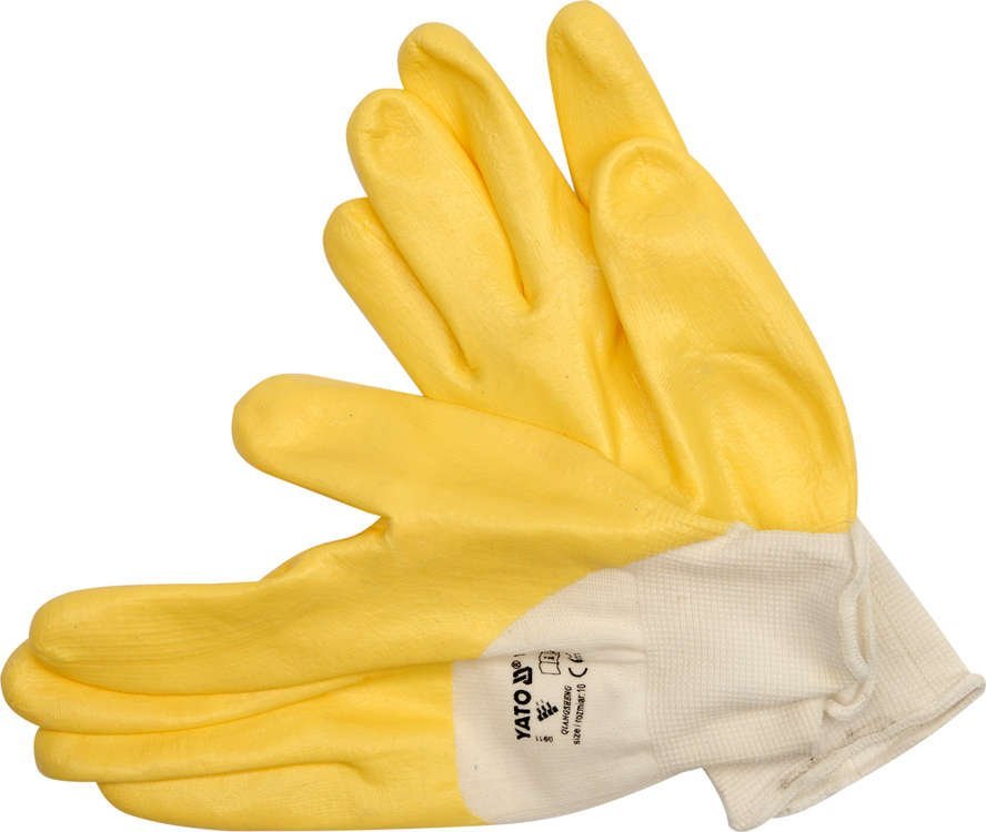 Gloves Gloves nylon / nitrile, 9/L, 1 pair  Art. YT7480