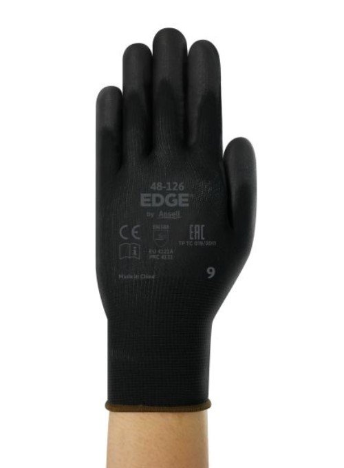 Gloves Gloves, EDGE polyester, 9/L, 12 pairs  Art. 48126L