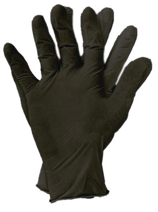 Gloves Nitrile black XL / box of 100  Art. 0XREK022XL