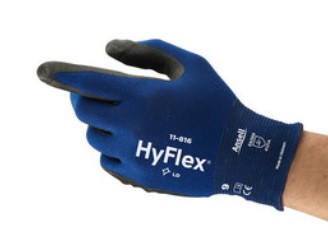 Gloves Gloves, HYFLEX, nitrile / nylon / spandex, XL 12 pairs  Art. 11816XL
