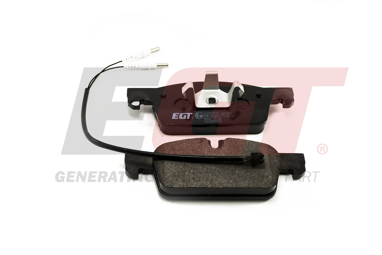 Brake pad, disc brake (Front axle)  Art. 322097EGT