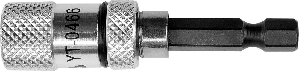 Screwdrivers and bits Adapter Hex 1/4" Length: 60mm  Art. YT0466