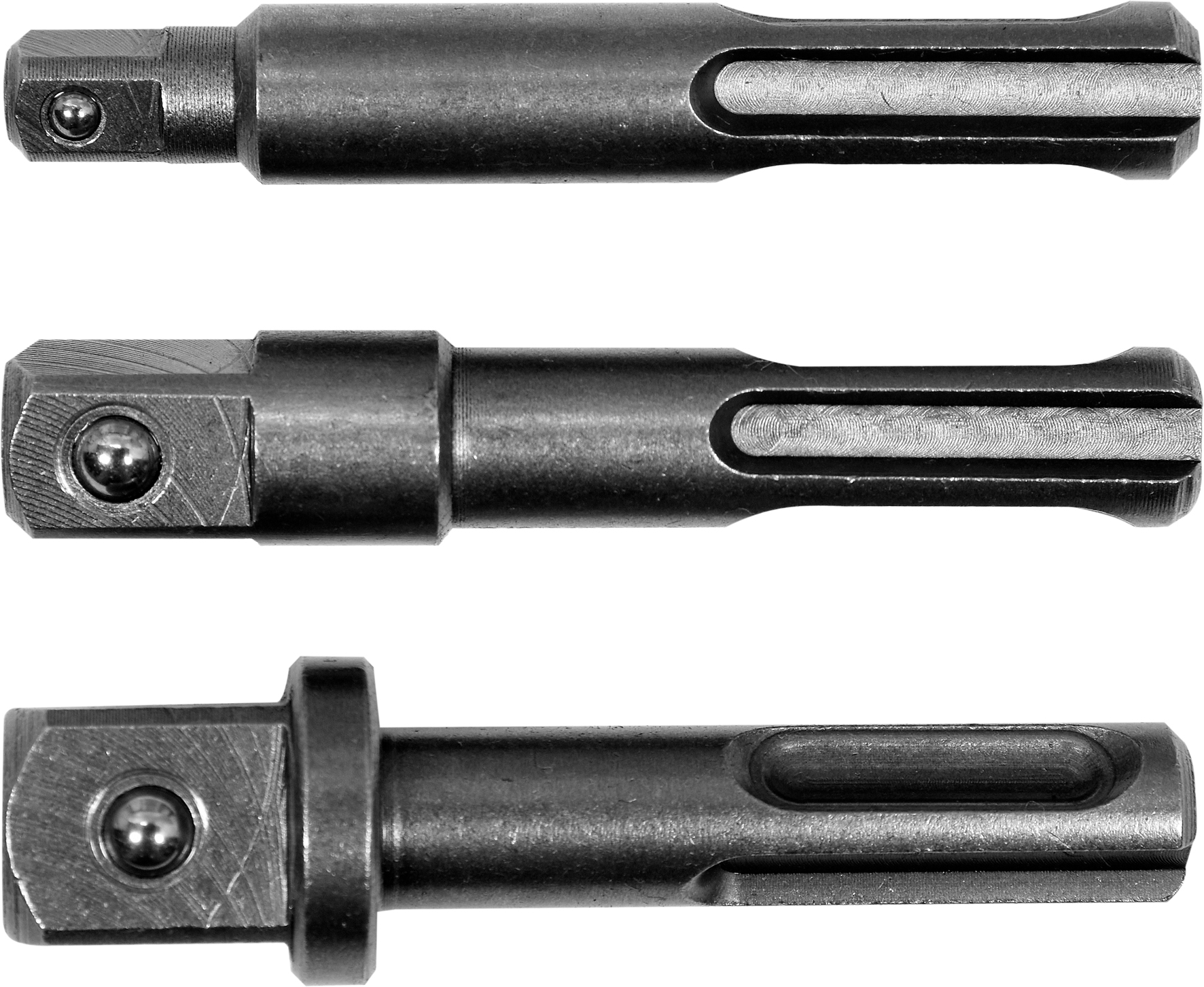 Screwdrivers and bits Adapter SDS-plus 1/4, 3/8, 1/2 Length: 65mm  Art. YT04686