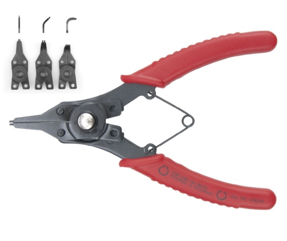 Pliers and cutters Lock ring pliers, Length: 160 mm  Art. YT2130