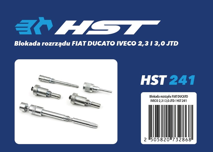 Manifold locking tools Manifold locking tool kit FIAT DUCATO IVECO 2.3 I 3.0 JTD  Art. HST241