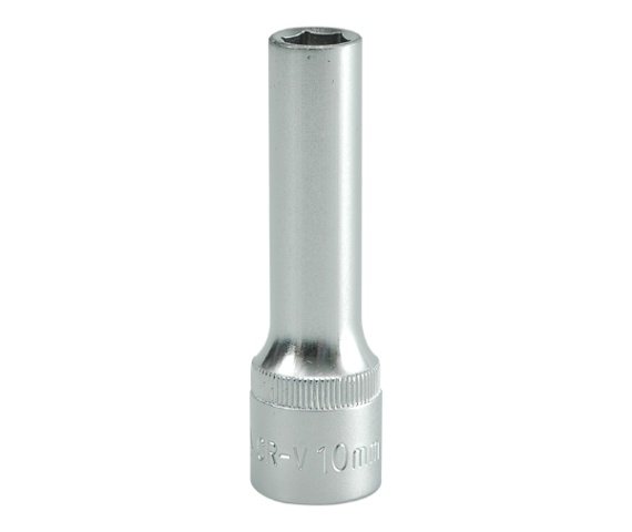 Sockets and screwdrivers Socket CRV 6 angled, Size: 10, 1/2", Length: 76 mm  Art. YT1223