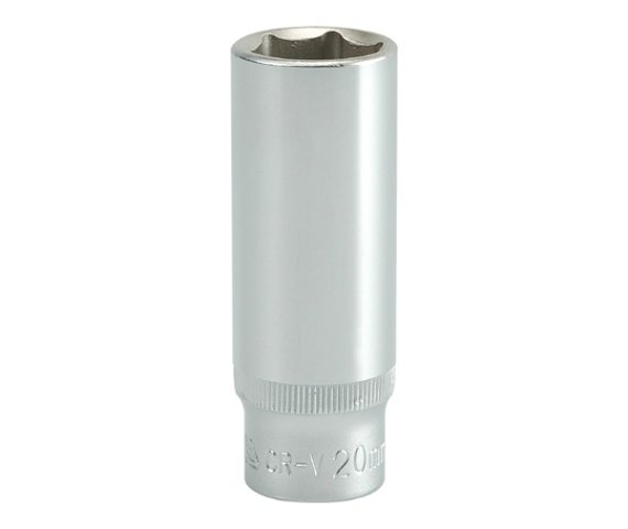 Sockets and screwdrivers Socket 6 angled, Size: 20, 1/2", Length: 76 mm  Art. YT1233