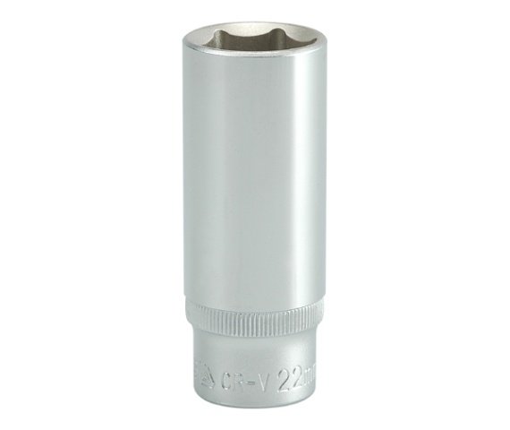 Sockets and screwdrivers Socket 6 angled, Size: 22, 1/2", Length: 76 mm  Art. YT1235