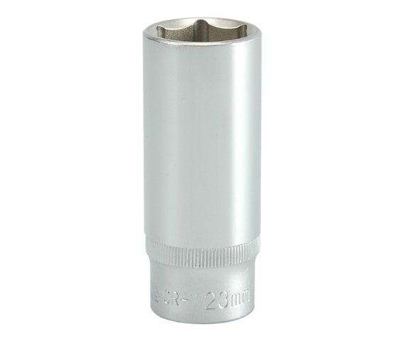 Sockets and screwdrivers Socket CRV 6 angled, Size: 23, 1/2", Length: 76 mm  Art. YT1236