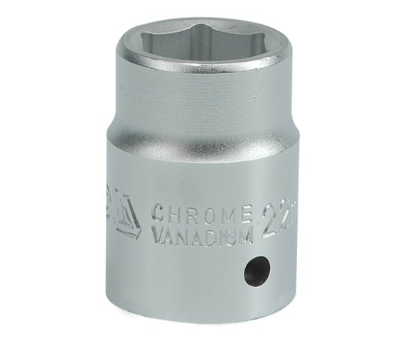 Sockets and screwdrivers Socket 6 angled, Size: 22, 3/4", Length: 50 mm  Art. YT1303