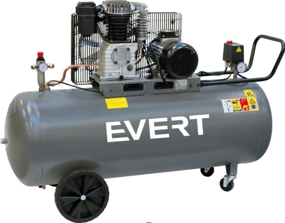 Compressed air compressors and tire inflators 2.2 kW 230V 10 bar, 150L  Art. EVERT460150K230V