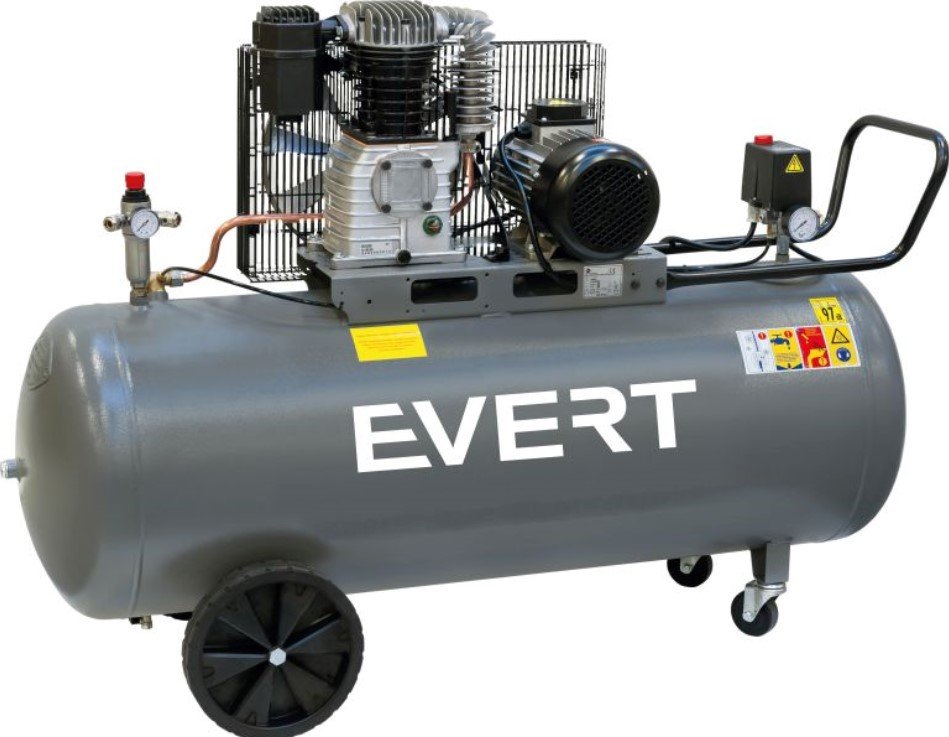 Compressed air compressors and tire inflators 2.2 kW 230V 10 bar, 150L  Art. EVERT460150K