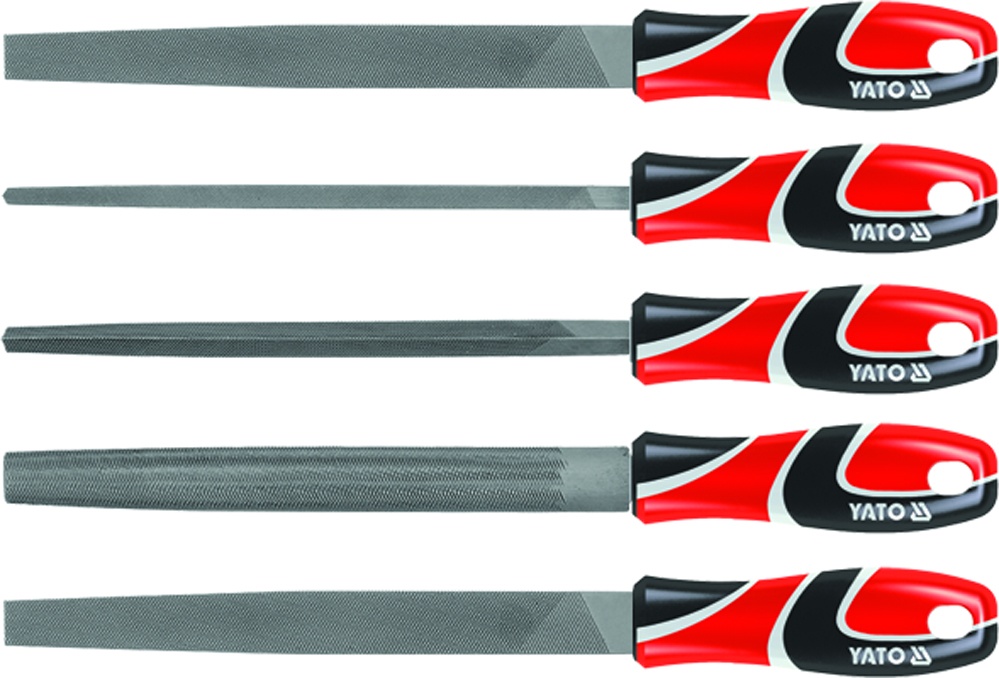 Knives, files, scissors, saws... File 250mm, №1, 2, 3  Art. YT6238