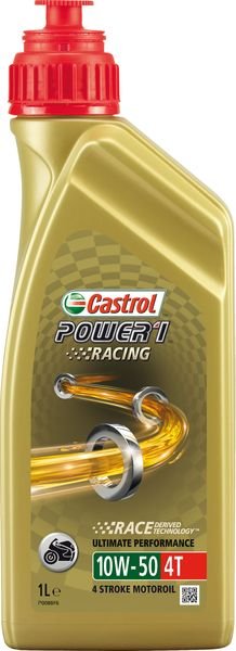 Motor oils Engine oil CASTROL POWER 1 RACING 10W50 1L  Art. POWER1RACING10W501L