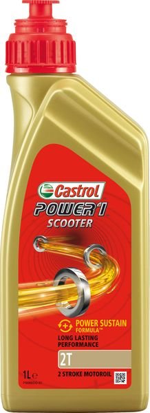 Other Motor Oils Engine oil CASTROL POWER 1 SCOOTER 2T 1L  Art. POWER1SCOOTER2T1L