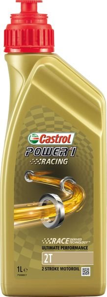 Motor oils Engine oil CASTROL POWER 1 RACING 2T 1L  Art. POWER1RACING2T1L