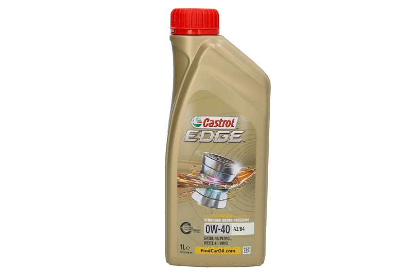 Motor oils Engine oil CASTROL EDGE 0W40 A3/B4 1L  Art. EDGE0W40A3B41L