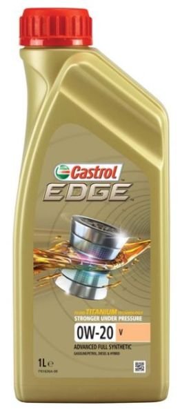 Motor oils Engine oil CASTROL EDGE 0W20 V 1L  Art. EDGE0W20V1L