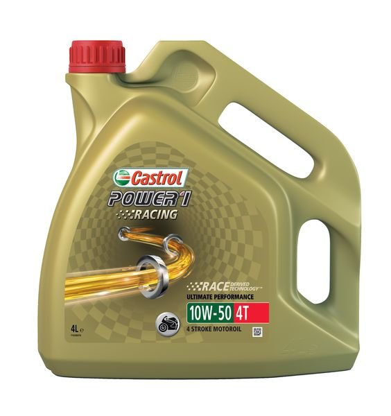 Motor oils Engine oil CASTROL POWER 1 RACING 10W50 4L  Art. POWER1RACING10W504L