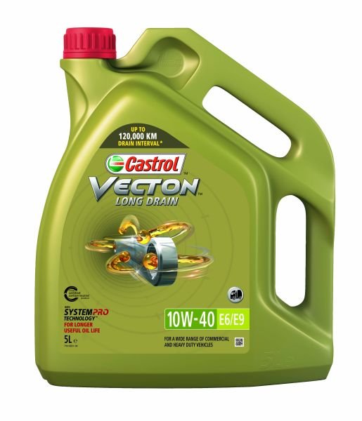 Motor oils Engine oil CASTROL VECTON LD 10W40 E6/E9 5L  Art. VECTONLD10W40E6E95L