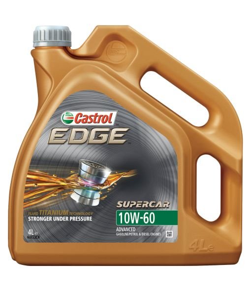 Motor oils Engine oil CASTROL EDGE 10W60 SUPERCAR 4L  Art. EDGE10W60SUPERCAR4L