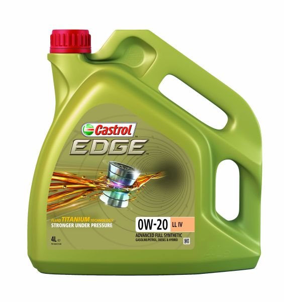 Motor oils Engine oil CASTROL EDGE 0W20 LL IV 4L  Art. EDGE0W20LLIV4L